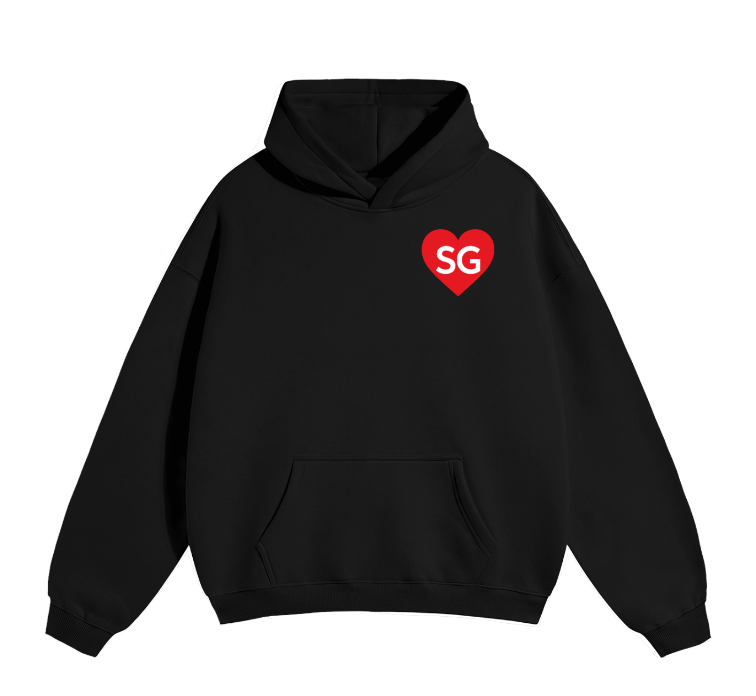 Sophia's Oversized Fleece Hoodie